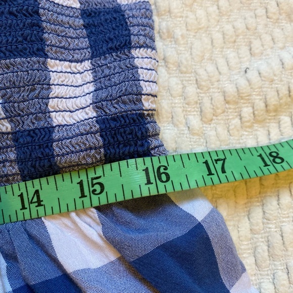 Blue and white gingham midi-dress by Old Navy size XL - Picture 6 of 8